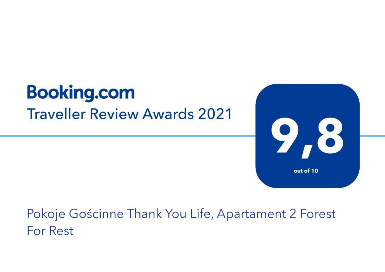 Pokoje Goscinne Thank You Life, Apartament 2 Forest For Rest Bystrzyca Klodzka Exterior photo